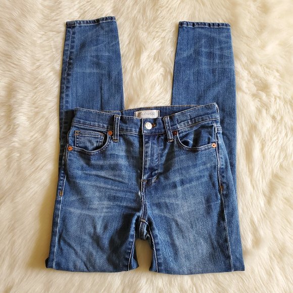 Madewell High Riser Skinny Jeans in Dayton Wash 25 - Picture 6 of 16